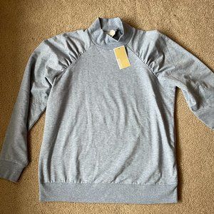 NWT Michael Kors Puff Sleeve Casual Shirt